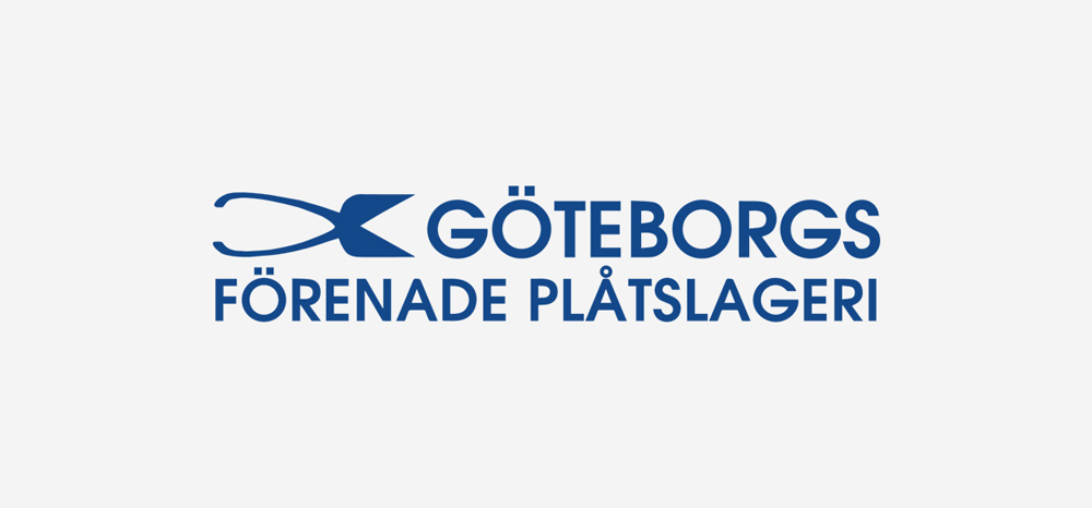 Göteborgs Förenade Plåtslageri logo